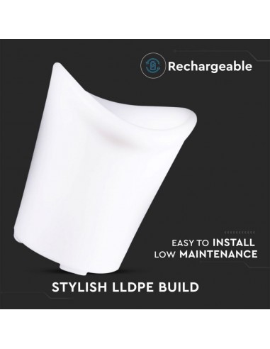 40191-Secchio del Ghiaccio LED  RGB con Telecomando IR  Tasti e Alimentatore IP Dimmerabile-5