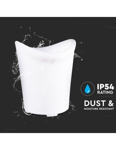 40191-Secchio del Ghiaccio LED  RGB con Telecomando IR  Tasti e Alimentatore IP Dimmerabile-7