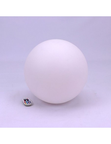 40201-Sfera LED  RGB con Telecomando IR  Tasti e Alimentatore  Dimmerabile-1