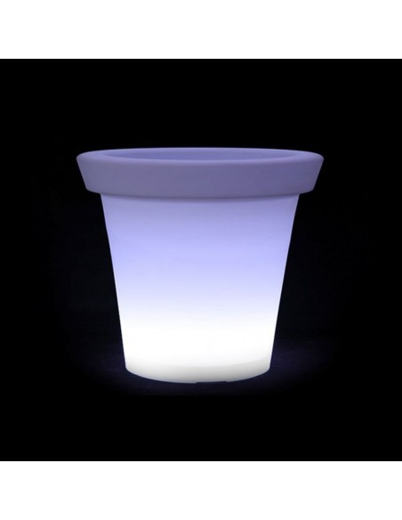 40211-Vaso LED  RGB con Telecomando IR  Tasti e Alimentatore  Dimmerabile-7
