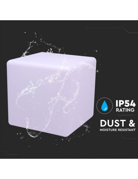 40241-Cubo LED  RGB con Telecomando IR  Tasti e Alimentatore  Dimmerabile-6