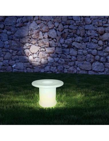 40251-Tavolo LED  RGB con Telecomando IR  Tasti e Alimentatore  Dimmerabile-3