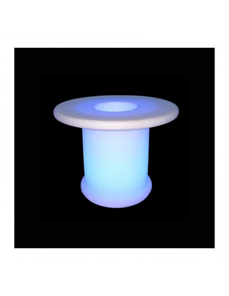 Tavolo LED 6W RGB con Telecomando IR 24 Tasti e Alimentatore IP67 Dimmerabile