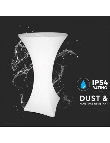 40261-Tavolo LED  RGB con Telecomando IR  Tasti e Alimentatore  Dimmerabile-6