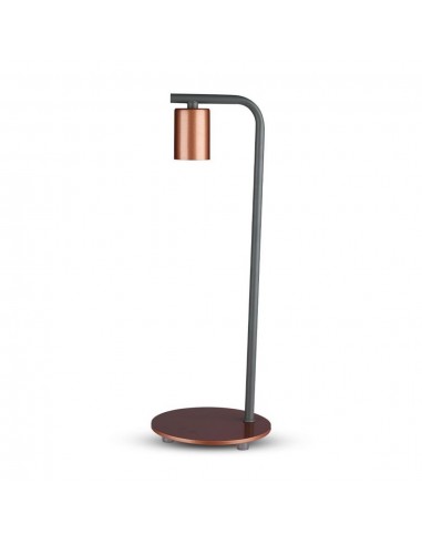 40331-Lampada LED da Tavolo con Attacco E e Finiture in Bronzo-1