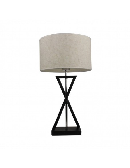 40391-Lampada LED da Tavolo Rotonda con Attacco E Colore Avorio-1