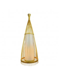 40561-Lampadario LED in Legno a Terra con Portalampada E Max  hcm -1