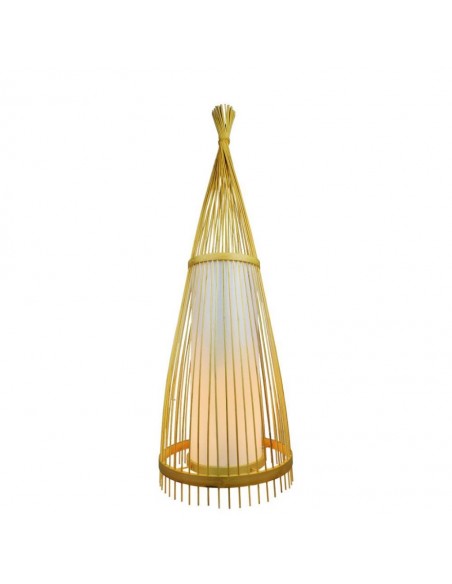 40561-Lampadario LED in Legno a Terra con Portalampada E Max  hcm -1