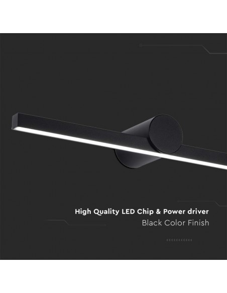 405841-Lampada LED da Specchio  Colore Nero  xmm IP-7