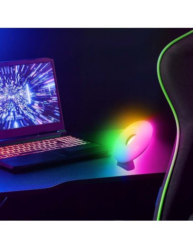 405861-Lampada LED Smart da Tavolo  RGB WiFi Compatibile con Google Home e Amazon Alexa-5