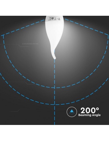 4156-Lampadina LED E  Candela a Fiamma -6