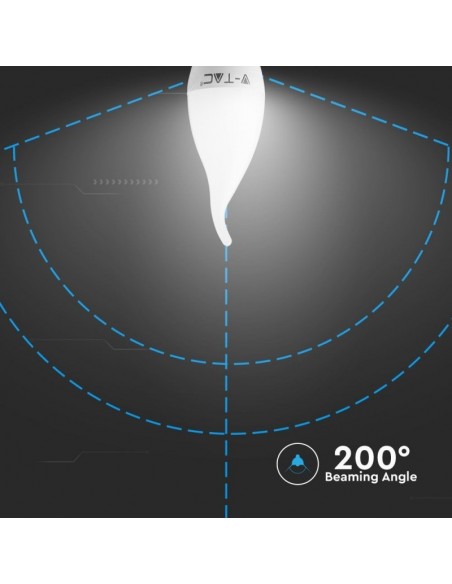 4156-Lampadina LED E  Candela a Fiamma -6