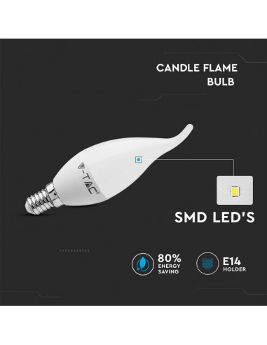 4354-Lampadina LED E  Candela a Fiamma -6