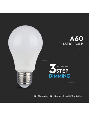 4449-Lampadina LED E  A  Step Dimmerabile -4