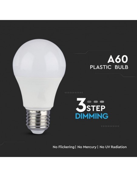 4449-Lampadina LED E  A  Step Dimmerabile -4