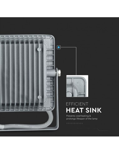 454-Faro LED SMD Chip Samsung  Colore Grigio  -7