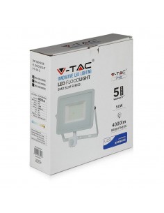 466-Faro LED Chip Samsung  con Sensore di Movimento e Crepuscolare e Interruttore Manuale di Bloccaggio Colore Bianco  -1 2