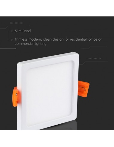 4798-Mini Pannello LED  LM/W Montaggio ad Incasso Quadrato -5