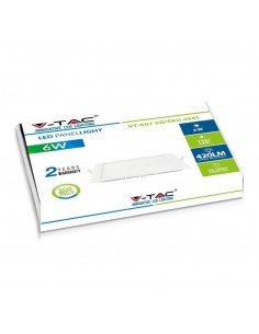 4863-Mini Pannello LED  Montaggio ad Incasso Quadrato -1 2