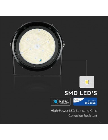 490-Faro LED Chip Samsung  LM/W Driver MW Mean Well Colore Nero/Rosso   Dimmerabile -6