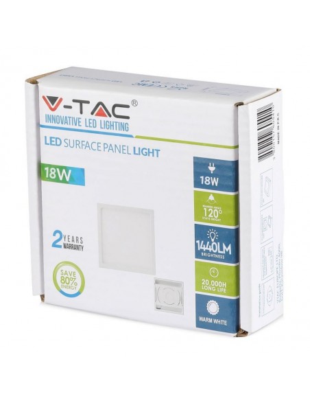 4919-Pannello LED  Montaggio a Plafone Quadrato -2