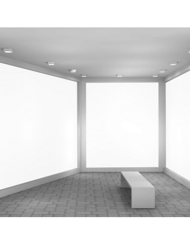 4919-Pannello LED  Montaggio a Plafone Quadrato -4