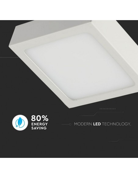 4919-Pannello LED  Montaggio a Plafone Quadrato -6