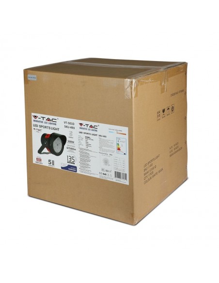 493-Faro LED Chip Samsung  Driver MW Mean Well Colore Nero/Rosso   Dimmerabile -2