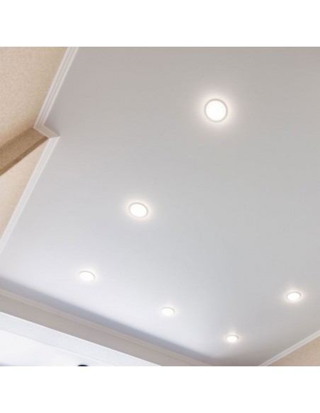 4934-Mini Pannello LED  LM/W Montaggio ad Incasso Rotondo -3