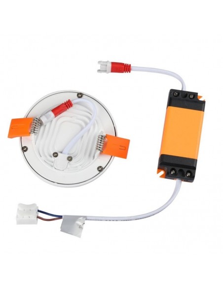 4934-Mini Pannello LED  LM/W Montaggio ad Incasso Rotondo -6
