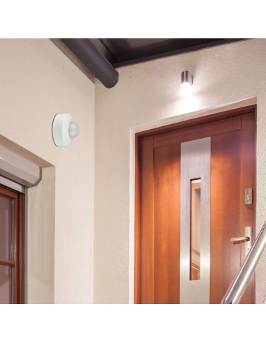 4968-Sensore di Movimento a Infrarossi  Montaggio a Plafone Colore Bianco Max  IP-3