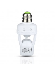 4982-Portalampada E con Sensore di Movimento a Infrarossi  Max  IP-1