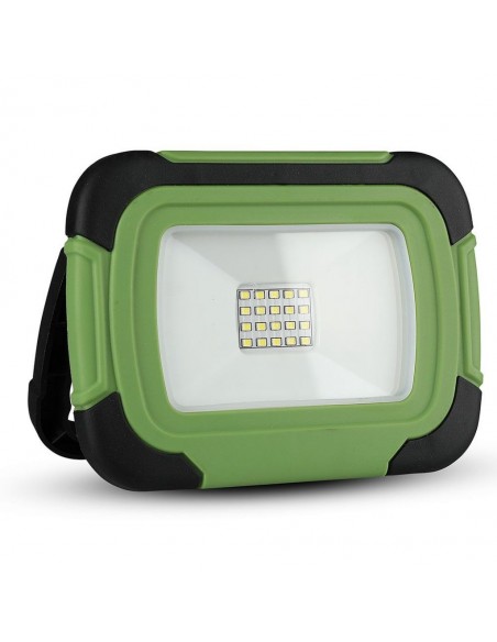 503-Faro LED Chip Samsung  Ricaricabile con USB Colore Nero e Verde  IP-1