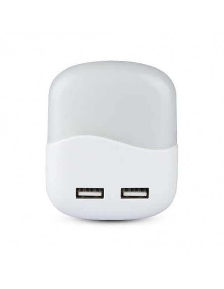 507-Faretto LED Chip Samsung Segnapasso Notturno Quadrato -1