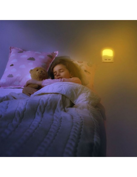 507-Faretto LED Chip Samsung Segnapasso Notturno Quadrato -4