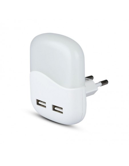 507-Faretto LED Chip Samsung Segnapasso Notturno Quadrato -7