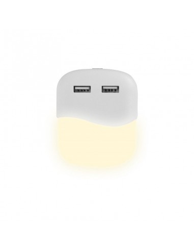 508-Faretto LED Chip Samsung Segnapasso Notturno Quadratro -6