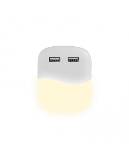 508-Faretto LED Chip Samsung Segnapasso Notturno Quadratro -6