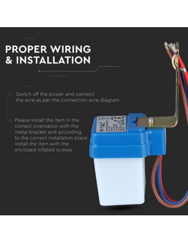 5081-Sensore Crepuscolare  IP-5