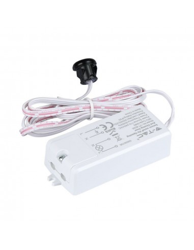 5085-Sensore di Movimento a Infrarossi  Attivazione tramite Apertura/Chiusura Porta -cm Colore Bianco Max  IP-6