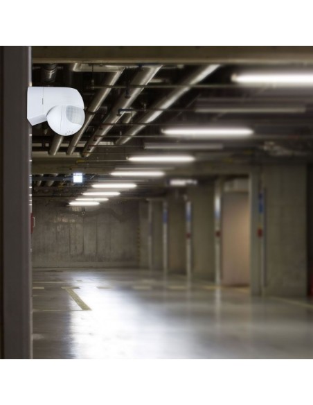 5088-Sensore di Movimento a Infrarossi  Orientabile Montaggio a Plafone Colore Bianco Max  IP-3