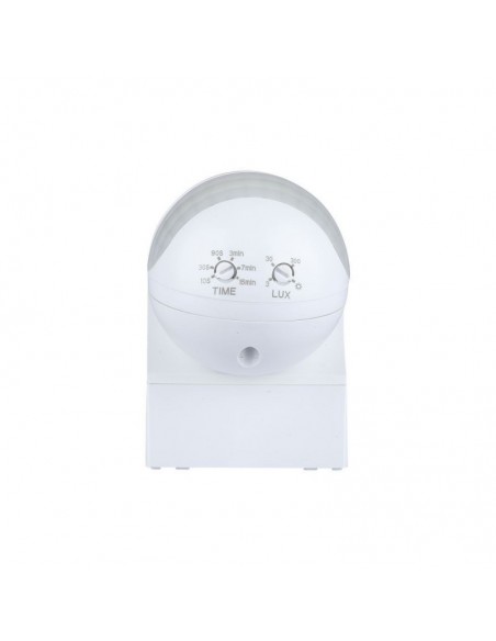 5088-Sensore di Movimento a Infrarossi  Orientabile Montaggio a Plafone Colore Bianco Max  IP-4