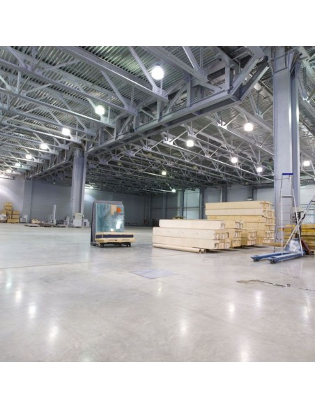 509-Campana Industriale LED Chip Samsung  LM/W Driver MW Mean Well   Dimmerabile -4