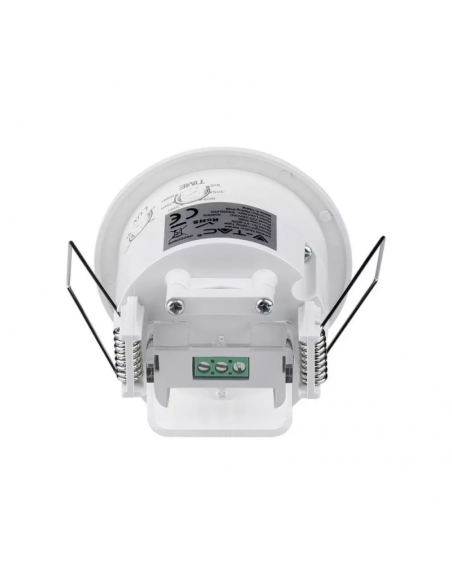 5090-Sensore di Movimento a Infrarossi  Montaggio a Incasso Colore Bianco Max  IP-7