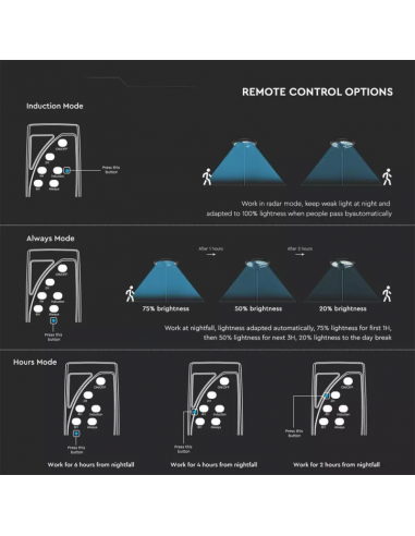 5150-Lampada Solare LED da giardino -2