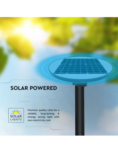 5153-Lampada Solare LED da giardino  con Sensore di movimento-5