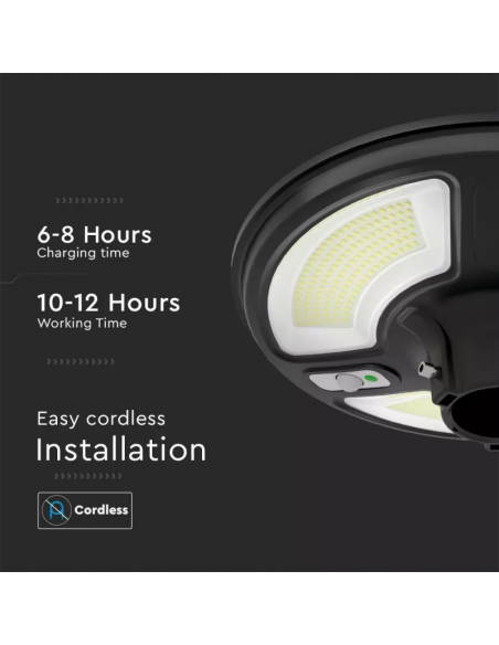 5153-Lampada Solare LED da giardino  con Sensore di movimento-6