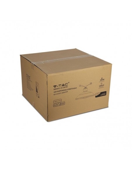 545-Armatura Stradale LED Chip Samsung  LM/W Classe II Type II-S Colore Grigio  -2