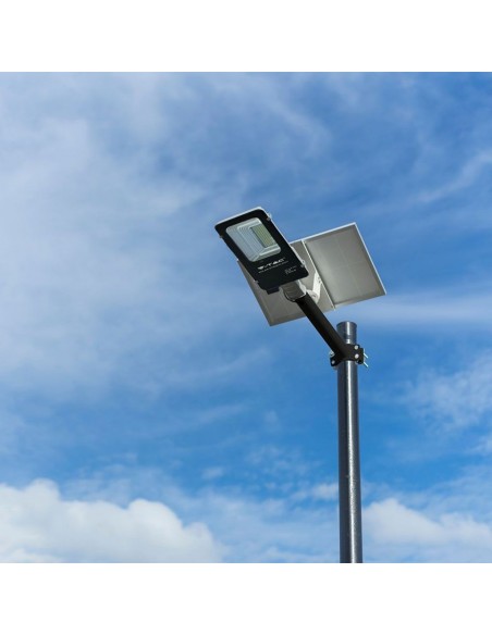 5502-Armatura Stradale LED SMD  con Pannello Solare e Telecomando-2