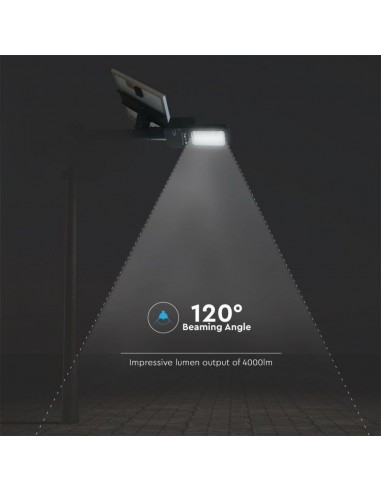 5502-Armatura Stradale LED SMD  con Pannello Solare e Telecomando-5